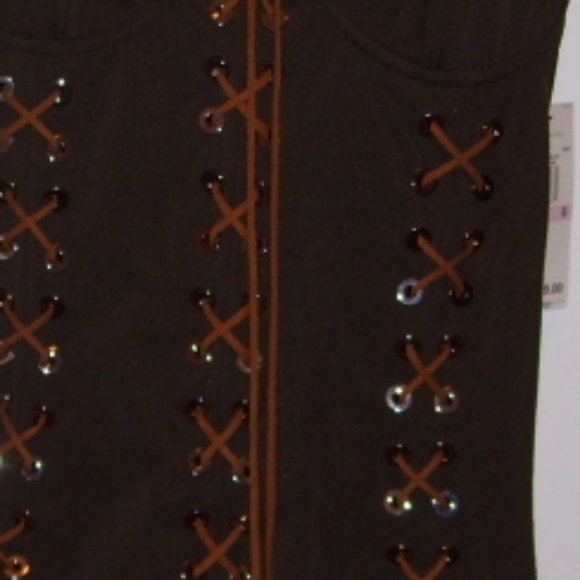 Michael Kors Swim Grommet Maillot 6 NWT - Picture 3 of 5